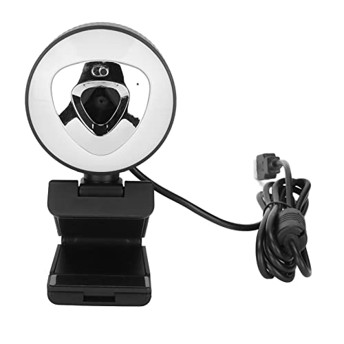 Estink Webcam HD, Webcam mit Eingebautem 30FPS-Mikrofon, Computerkamera, Fülllicht 3 Helligkeitsstufen Plug and Play, Breite Kompatibilität, Geeignet für XP2, Win Vista, Win 7, Win 8, Win 10, Estink Webcam HD, Webcam mit Eingebautem 30FPS-Mikrofon, Computerkamera, Fülllicht 3 Helligkeitsstufen Plug and Play, Breite Kompatibilität, Geeignet für XP2, Win Vista, Win 7, Win 8, Win 10, von Estink