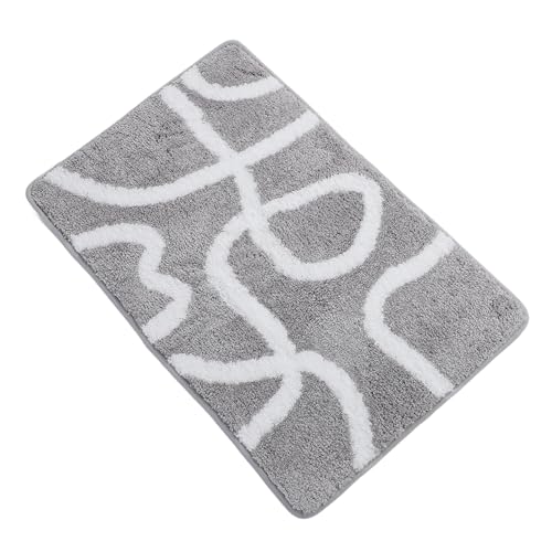 Estink Weiche Saugfähige Badematte Strong Wasser Absorption Verhindern Schlupfteppichmatte für den Heimattrieb 50 X 80 cm, Mehrzweck, Tür Badezimmer Küche (Typ B 50 * 80 cm) von Estink