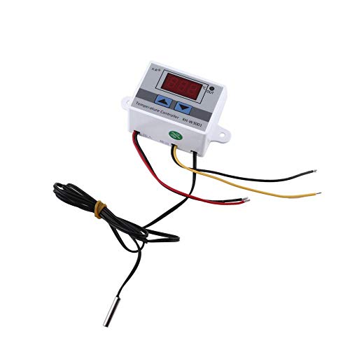 Temperaturregler, digitaler Thermostat mit wasserdichter Sonde, Thermostat-Steuerschalter XH-W3001 DC 12 V Temperaturregler, digitaler Thermostat mit wasserdichter Sonde, Thermostat-Steuerschalter XH-W3001 DC 12 V von Estink