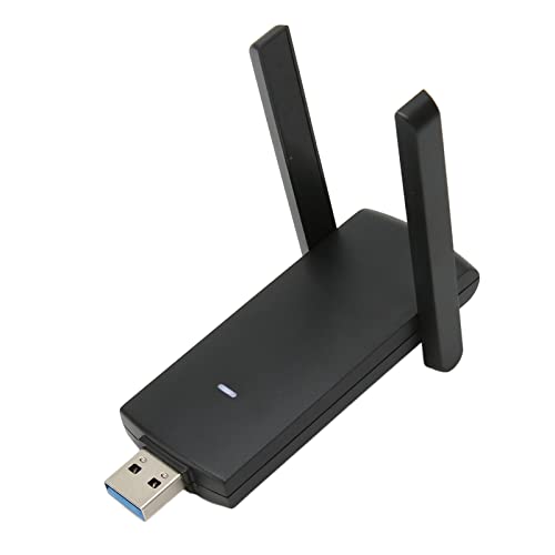 Estink USB 3.0-WLAN-Adapter, 1300-M-WLAN-Netzwerkadapter, 5-dBi-Antenne, 2,4-GHz-5-GHz-Dualband, Kompatibel mit Windows 11/10/8.1/8/7/XP und OS X 10.9 Bis 10.15 von Estink
