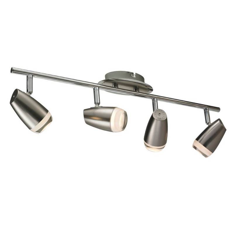 Esto LED Deckenleuchte, LED-Leuchtmittel fest verbaut, Warmweiß, Deckenlampe Deckenleuchte Spotleiste Spots beweglich Chrom klar LED Esto LED Deckenleuchte, LED-Leuchtmittel fest verbaut, Warmweiß, Deckenlampe Deckenleuchte Spotleiste Spots beweglich Chrom klar LED von Esto