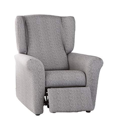 Estoralis ALBI - Stretch Husse für Relax-Sessel, Größe 1 Sitzer (Standard), Farbe Braun von Estoralis