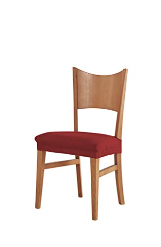 Estoralis Berto - Stretc Stuhl-Husse, Sitz (45 x 45 cm) Farbe Rot von Estoralis