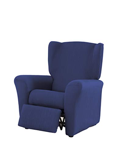 Estoralis Berto - Stretch Husse für Relax-Sessel, Größe 1 Sitzer (Standard), Farbe Blau von Estoralis