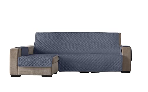 Estoralis Eden | Bezug für Chaisse Longue, gepolstert, modernes Design, Steinfarben, Chaisse Longue 240 cm, linkes Eckteil | Stoffgröße 240 x 255 cm von Estoralis