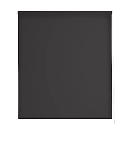 Estoralis - Gove - Lichtdurchlässiges Rollo, 140 x 230 cm, Farbe Dunkelgrau von Estoralis