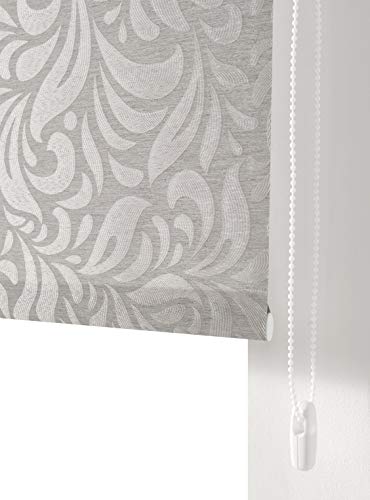 Estoralis 89420 MYRCELLA Rollo Jacquard, Gris, 110 x 175 cm von Estoralis