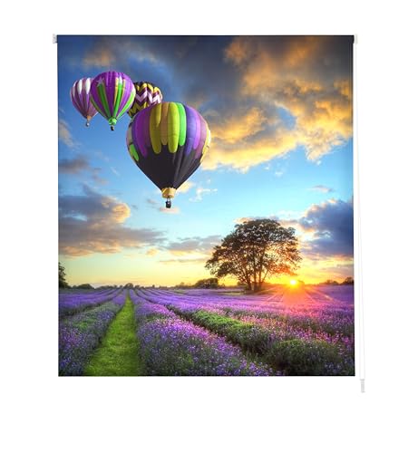 Estoralis P-1108 Basic Raffrollo Bedruckt, Stoff, 130 x 175 cm von Estoralis