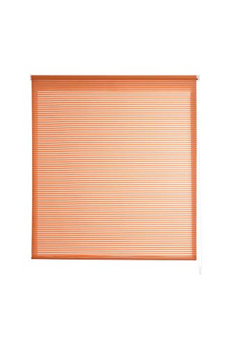 Estoralis ROBERT Rollo transparent, Polyester, Orange, 110 x 190 cm von Estoralis