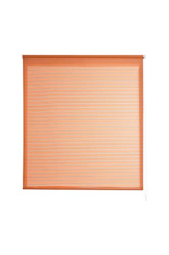 Estoralis ROBERT Rollo transparent, Polyester, Orange, 150 x 190 cm von Estoralis