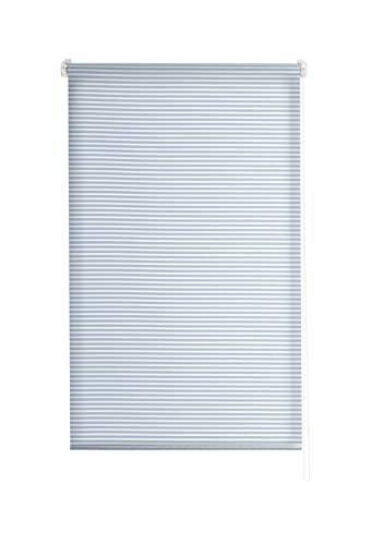 Estoralis | Robert | Modernes Design-Rollo ohne Werkzeug | Lichtdurchlässig Stoff | Blau | 60 x 195 cm (Breite/Höhe) Stoffgröße 57 x 190 cm | Rollos für Fenster und Türen von Estoralis