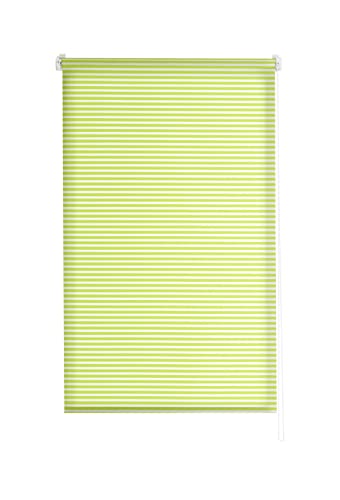 Estoralis | Robert | Modernes Design-Rollo ohne Werkzeug | Lichtdurchlässig Stoff | Grün | 55 x 195 cm (Breite/Höhe) Stoffgröße 52 x 190 cm | Rollos für Fenster und Türen von Estoralis