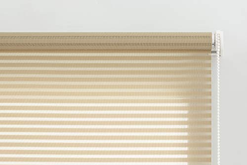 Estoralis Robert - Lichtdurchlässiges Rollo, 90 x 190 cm. Farbe Elfenbein von Estoralis