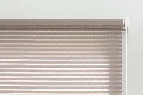 Estoralis Robert - Lichtdurchlässiges Rollo, 130 x 190 cm. Farbe Taupe von Estoralis