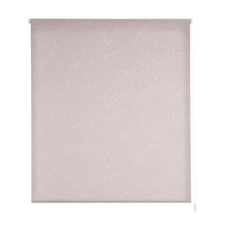 Estoralis | Selene | Modernes Design-Rollo| Lichtdurchlässig Stoff | Lachs | 100 x 255 cm. (Breite/Höhe) Stoffgröße 97 x 250 cm. | Rollos für Fenster und Türen von Estoralis