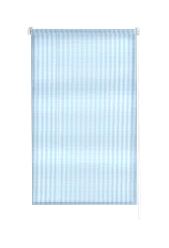 Estoralis Vichy-1 Easy Rollo lichtdurchlässig Easyfix Digital, Blau, 40 x 150 cm von Estoralis