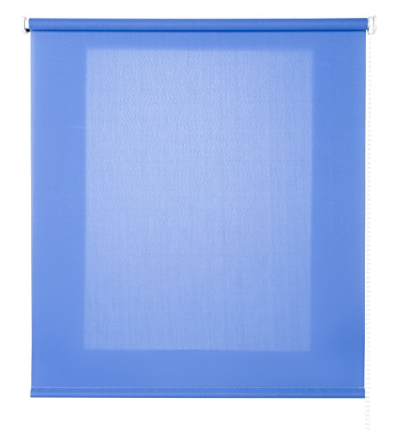 Abdunkelungsrollo Basic Folie – Rollo, blau 90x6x175 cm blau von Estores Basic