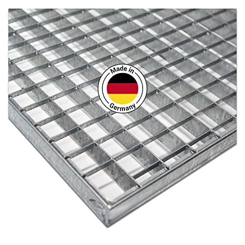 DENIOS® Gitterrost Made in Germany I Anti Rost Garantie I 610 mm x 30 mm x 760 mm I Maschengröße 40 mm x 30 mm I aus verzinktem Stahl von Estrao