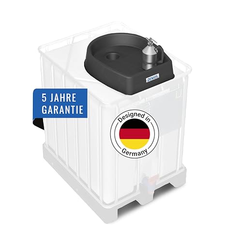 DENIOS® FUNNEL für IBC Container, 30 Liter, Polyethylen, transparent, Ø 100 mm von Estrao