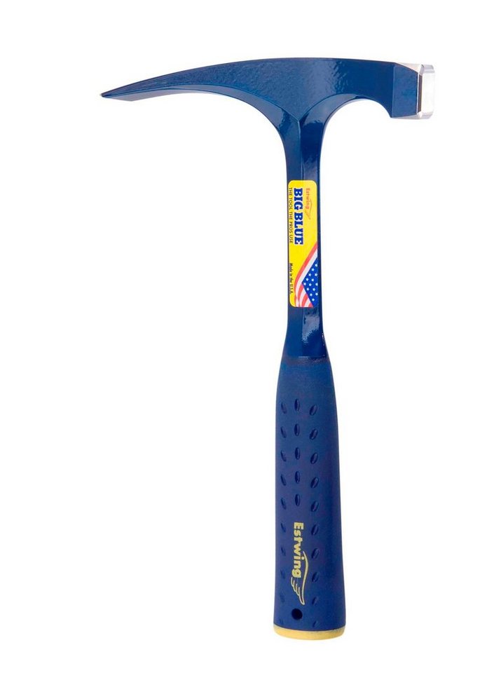 Estwing Hammer ESTWING Schürfhammer Big Blue mit Vinylgriff, 25x25mm 615g, glatte Bahn von Estwing