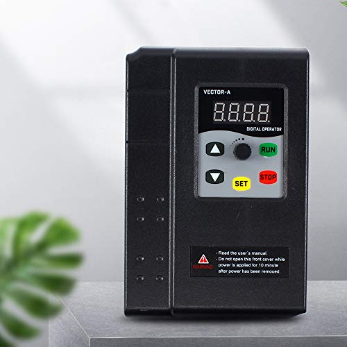 1.5KW 3-Phase Variable Frequency Inverter, 3 In - 3 Out, 3PH 380V Drehzahlregler Frequenzumrichter Mit LED-Anzeige Variabler Frequenzumrichter, V/F Steuermodus von Esyogen