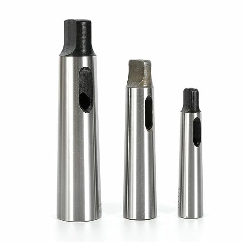 3er Reduzierhülse Morsekegel MK4-3 MK3-2 MK2-1 Konushülse Adapter MK4 auf MK1 für Ständerbohrmaschinen bzw. Drehbänke von Esyogen