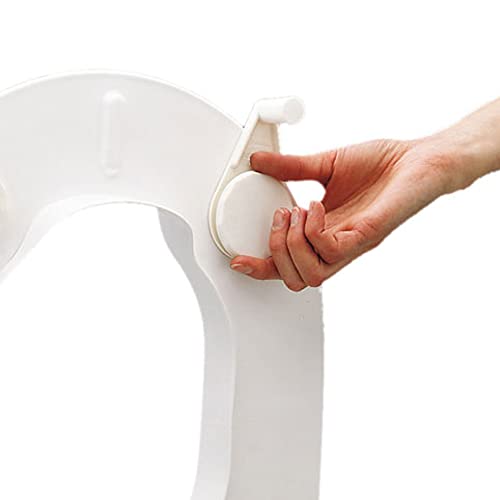 Etac Klemmzange als Zusatz für Hi-Loo Toilettensitzerhöhung, Weiß von Etac