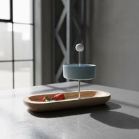 2-stöckige Etagere, Dekorative, Rustikale Ergänzung Auf Dem Tisch, Keramikschale Holztablett, Ein Einzelstück von EtagerenManufakturHH