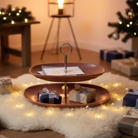 2-stöckige Etagere Im Landhausstil - Handgemacht Aus Keramiktellern, Hervorragend Geeignet Als Obstteller & Deko Individuelles Geschenk 2-stöckige Etagere Im Landhausstil - Handgemacht Aus Keramiktellern, Hervorragend Geeignet Als Obstteller & Deko Individuelles Geschenk von EtagerenManufakturHH