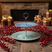 Etagere 2-stöckig - Handgemacht Aus Keramik Im Landhausstil | Individuelle Deko & Geschenkidee, Jede Ein Unikat Etagere 2-stöckig - Handgemacht Aus Keramik Im Landhausstil | Individuelle Deko & Geschenkidee, Jede Ein Unikat von EtagerenManufakturHH