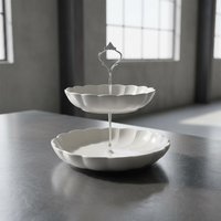 Etagere Aus Keramik Mit Zwei Etagen, Neu Und Handgefertigt. Perfekt Für Die Aufbewahrung Von Schmuck, Leckereien Oder Snacks Etagere Aus Keramik Mit Zwei Etagen, Neu Und Handgefertigt. Perfekt Für Die Aufbewahrung Von Schmuck, Leckereien Oder Snacks von EtagerenManufakturHH