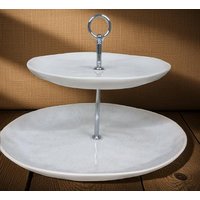 Etagere Im Landhaus-Design, Ein Echtes Einzelstück, Handgefertigt, Ideal Als Geschenk, Neu, Teller Aus Keramik von EtagerenManufakturHH