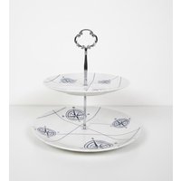 Etagere Im Maritimen Stil - Ein Einzigartiges Stück. Nicht Nur Geschenk, Neu Und Einsetzbar Als Obstteller, Teller Für Früchte, 2Stöckig von EtagerenManufakturHH