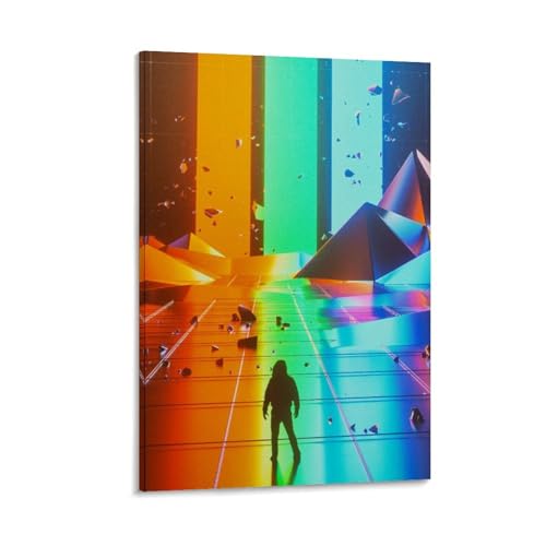 Etalvorl The Beautiful Fantasy Art Poster Leinwand Kunst Gemälde Abstraktes Büro Zuhause Bar Wanddekoration 50 x 75 cm von Etalvorl
