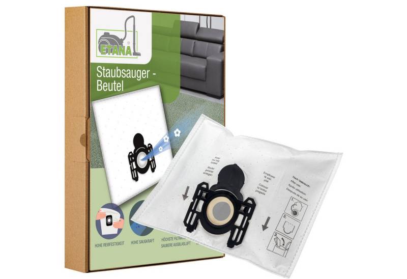 Etana Staubsaugerbeutel Schutzfolie, passend für AEG Vampyr Ce Mega Power 2, Vampyr Ce Megapower 2, 15 St., Staubbeutel Ersatz mit Hygiene Verschluss Etana Staubsaugerbeutel Schutzfolie, passend für AEG Vampyr Ce Mega Power 2, Vampyr Ce Megapower 2, 15 St., Staubbeutel Ersatz mit Hygiene Verschluss von Etana