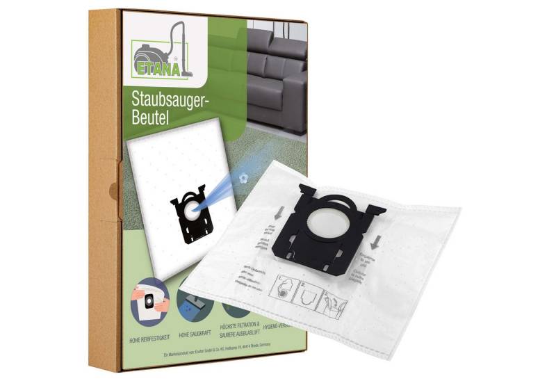 Etana Staubsaugerbeutel Schutzfolie, passend für Electrolux Ergospace Dust Magnet, 15 St., Staubbeutel Ersatz mit Hygiene Verschluss von Etana
