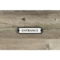 Hölzernes Türschild. Vintage Eisenbahn Aus England. Handgemachte Retro Dekoration Hölzernes Türschild. Vintage Eisenbahn Aus England. Handgemachte Retro Dekoration von EtchPL