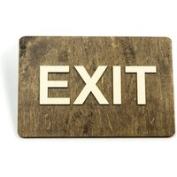 Notausgangsschild, Wc Schild, Toilettentürschild, Büro, Restaurant, Hotel, Bar, Toilettenplatte, Toilettenplakette, Toilettenschild, Toilette Notausgangsschild, Wc Schild, Toilettentürschild, Büro, Restaurant, Hotel, Bar, Toilettenplatte, Toilettenplakette, Toilettenschild, Toilette von EtchPL