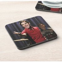 Glee Coaster, Finn Hudson Coaster Gedrucktes Bild Celebrity Family Geschenk Untersetzer Neuheit Darren Criss Lustiger von EternalAromaGifts