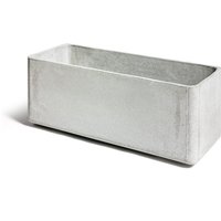 Eternit - Delta Pflanzgefäß 35 x 30 x 80 cm, grau / weiß von Eternit