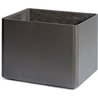 Eternit - Delta Pflanzgefäß 60 x 45 x 45 cm, anthrazit von Eternit