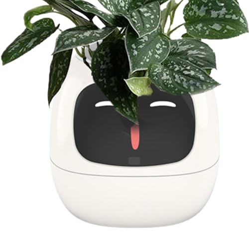 Eteslot Plantagotchi, Smart Blumentopf, Smart Planter Ai Plant Pot, Intelligenter Interaktiver Blumentopf | Mehrere Ausdrücke, Pflanzenroboter, Reichhaltige Gesteninteraktion Eteslot Plantagotchi, Smart Blumentopf, Smart Planter Ai Plant Pot, Intelligenter Interaktiver Blumentopf | Mehrere Ausdrücke, Pflanzenroboter, Reichhaltige Gesteninteraktion von Eteslot