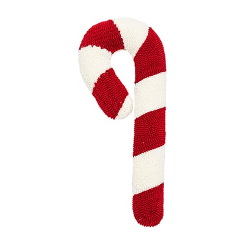 Eteslot zuckerstangen Kissen - Candy Cane Pillow Christmas Decoration - Christmas Pillow - rotes Spiral-Lollipop-Kissen – Weihnachtsdekoration – Geschenke von Eteslot