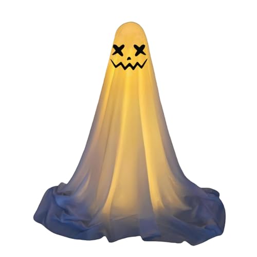 Halloween Deko Geist Led, Halloween Lichterkette Deko Outdoor Niedliche Geister, Halloween-Leucht-Geister-Dekoration, LED-beleuchtete Gruselige Geister-Dekoration Halloween Deko Geist Led, Halloween Lichterkette Deko Outdoor Niedliche Geister, Halloween-Leucht-Geister-Dekoration, LED-beleuchtete Gruselige Geister-Dekoration von Eteslot
