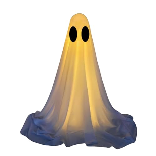 Halloween Deko Geist Led, Halloween Lichterkette Deko Outdoor Niedliche Geister, Halloween-Leucht-Geister-Dekoration, LED-beleuchtete Gruselige Geister-Dekoration Halloween Deko Geist Led, Halloween Lichterkette Deko Outdoor Niedliche Geister, Halloween-Leucht-Geister-Dekoration, LED-beleuchtete Gruselige Geister-Dekoration von Eteslot