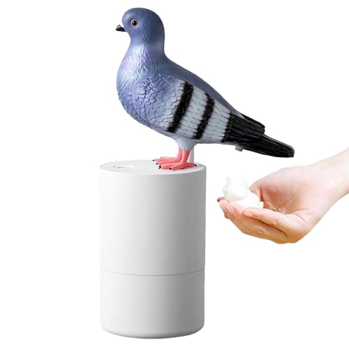 Pigeons Soap Dispenser, Bird Soap Dispenser Foaming Hand Wash Dispenser, Automatic Soap Dispenser Bird Poop Soap Dispenser, Bathroom Accessory von Eteslot