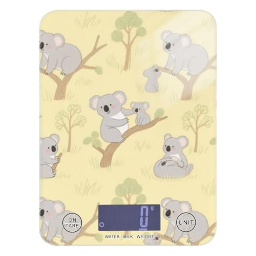 Branch Koala-Bäcker-Waage, tragbar, 5 kg/5 g, Küchenwaage, mit 4 Einheiten für (Benutzer) (Benutzer) (Benutzer) báscula para pesar Personas von EtherSpher