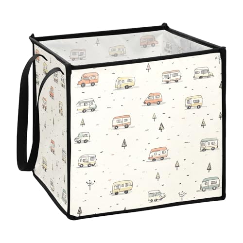 EtherSpher Niedliche, faltbare Autokörbe, Organisations- und Aufbewahrungsboxen für Speisekammer, Dekorationskörbe, Organisation und Aufbewahrungsboxen, 33 x 33 x 33 cm EtherSpher Niedliche, faltbare Autokörbe, Organisations- und Aufbewahrungsboxen für Speisekammer, Dekorationskörbe, Organisation und Aufbewahrungsboxen, 33 x 33 x 33 cm von EtherSpher