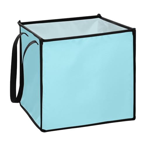 EtherSpher Wathet faltbare Körbe Organisation und Aufbewahrungsboxen für Spielzeug, quadratische Körbe, Organisation und Aufbewahrungsboxen, 33 x 33 x 33 cm EtherSpher Wathet faltbare Körbe Organisation und Aufbewahrungsboxen für Spielzeug, quadratische Körbe, Organisation und Aufbewahrungsboxen, 33 x 33 x 33 cm von EtherSpher