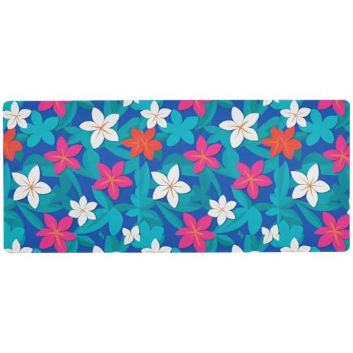Großes Mauspad mit sommerlichen frischen Blumen, tragbar, für Zuhause, Büro, tragbares Mauspad für den Schreibtisch, 80 x 30 cm Großes Mauspad mit sommerlichen frischen Blumen, tragbar, für Zuhause, Büro, tragbares Mauspad für den Schreibtisch, 80 x 30 cm von EtherSpher